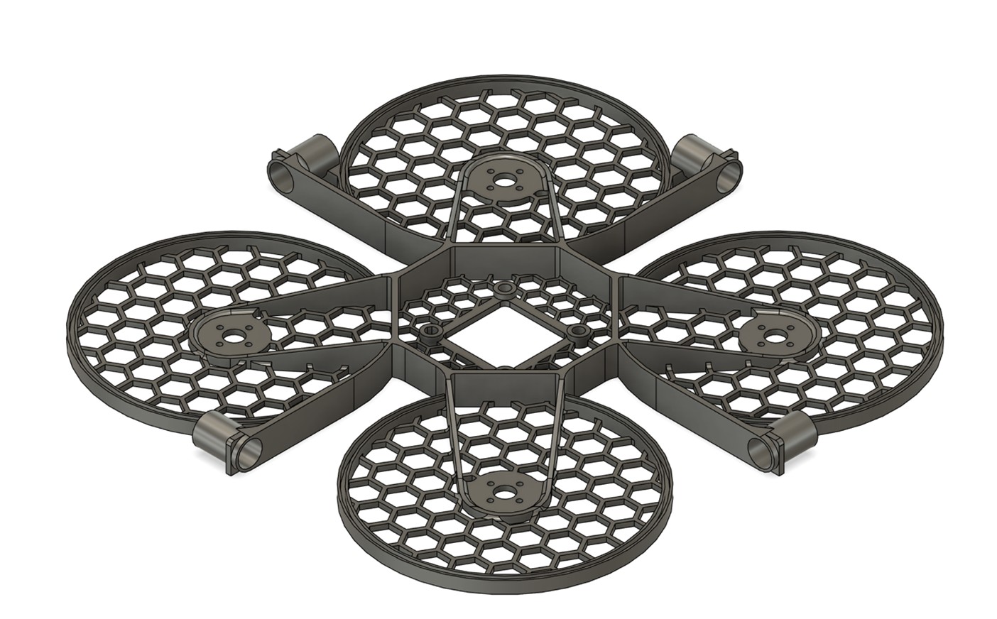 Châssis imprimé 3D du drone DREAM